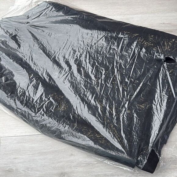 Kenneth Cole Men's Double Breasted Wool Blend Peacoat with Bib size L NWT in pkg - Picture 6 of 10